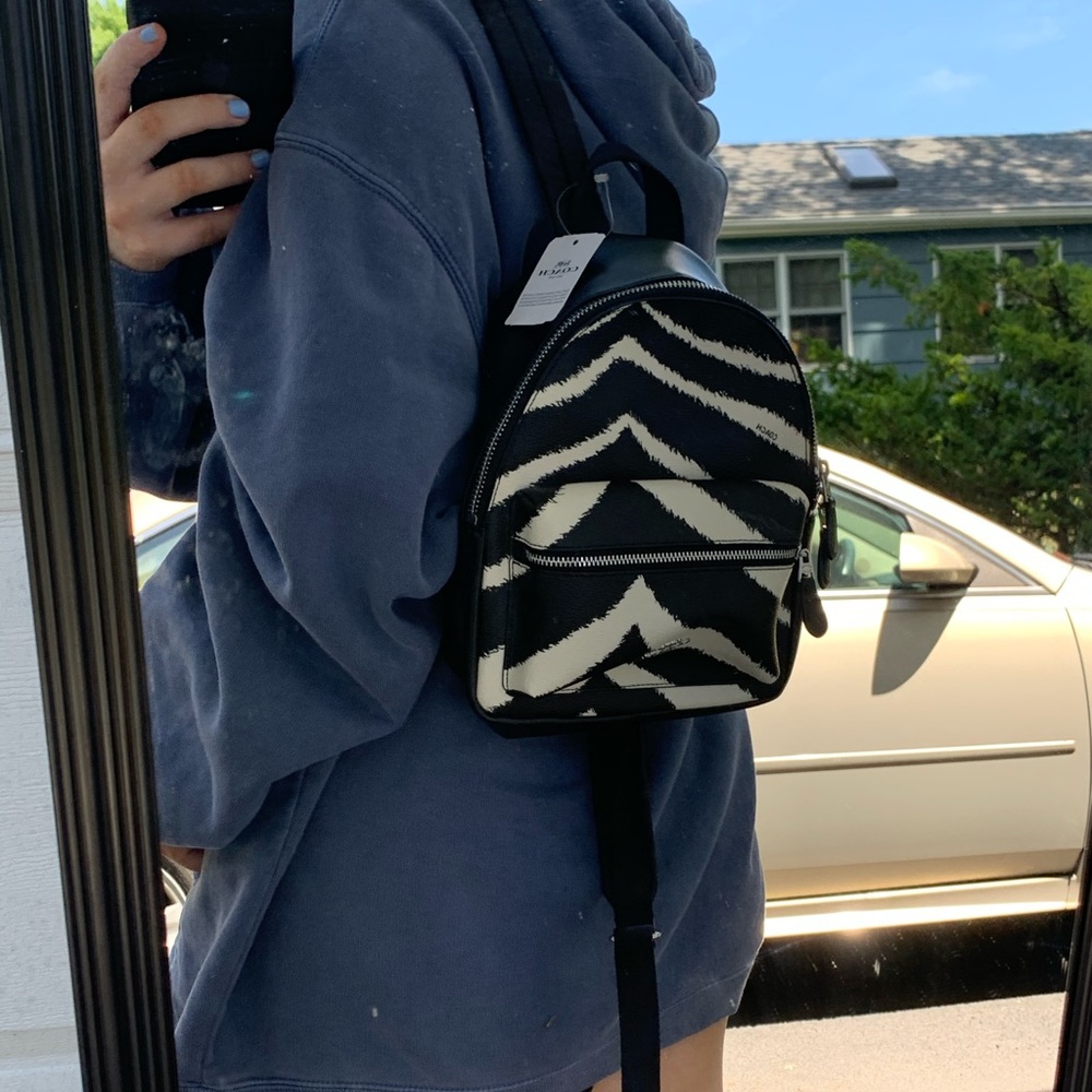 Coach mini backpack